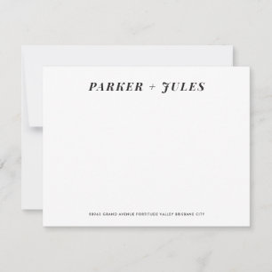 Cartão De Notas Papel de Carta de Casais