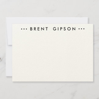 CARTÃO DE NOTAS PAPEL DE CARTA NOTECARD