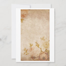 Cartão De Notas Papel de Nota Antiga Antiquada