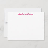 Papel Personalizado de Manuscrito Quente-Rosa