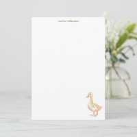 Papelaria Personalizada Patozinho Aquarela