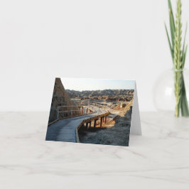 Cartão De Notas Parque Nacional Badlands Boardwalk