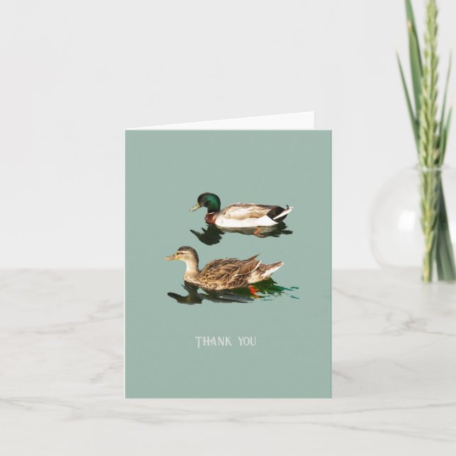 Cartão De Notas Patos-de-pata (Frente)