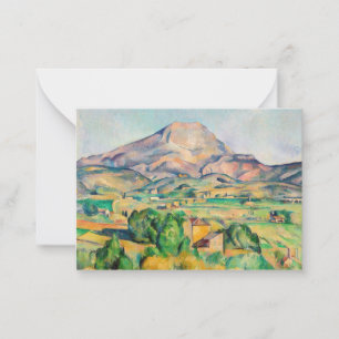 Cartão De Notas Paul Cezanne - Mont Sainte-Victoire