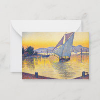 Paul Signac - A Porta do Sunset, Opus 236
