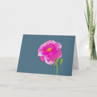Cartão De Notas Peony