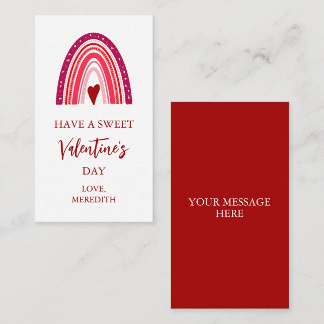 Cartão De Notas Pequeno tenha uma classe de crianças Dias de os na (Frente/Verso)