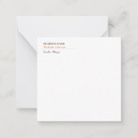 Perfil moderno minimalista profissional único