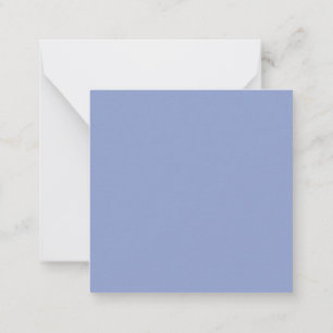 Cartão De Notas Periwinkle