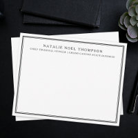 Personalizado do Papel de carta Monograma Personal
