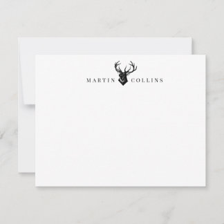 Cartão De Notas Personalizado masculino