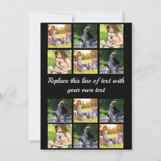Cartão De Notas Personalizar colagem de fotos e texto Case-Mate iP