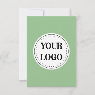 Cartão De Notas Personalizável, elegante, ousado e refinado