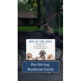 Cartão De Notas Pet Sitting CCat