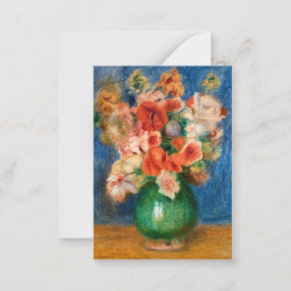 Cartão De Notas Pierre-Auguste Renoir - Buquê