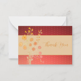 Cartão De Notas Pinks E Rusty Brown