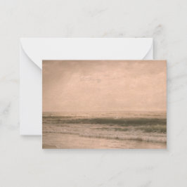 Cartão De Notas Pintura de paisagem sem som