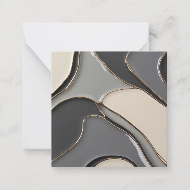 Cartão De Notas Placa de anotação multiuso em na moda gráfico (Frente)