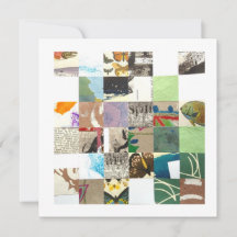 Placa de colagem quadrada, arte, n.º 2