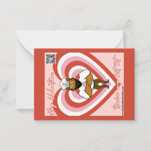 Cartão De Notas Placa de dia de os namorados nº 5