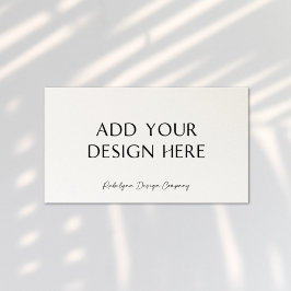 Cartão De Notas Placa de inserção personalizada de impressão 2x3,5