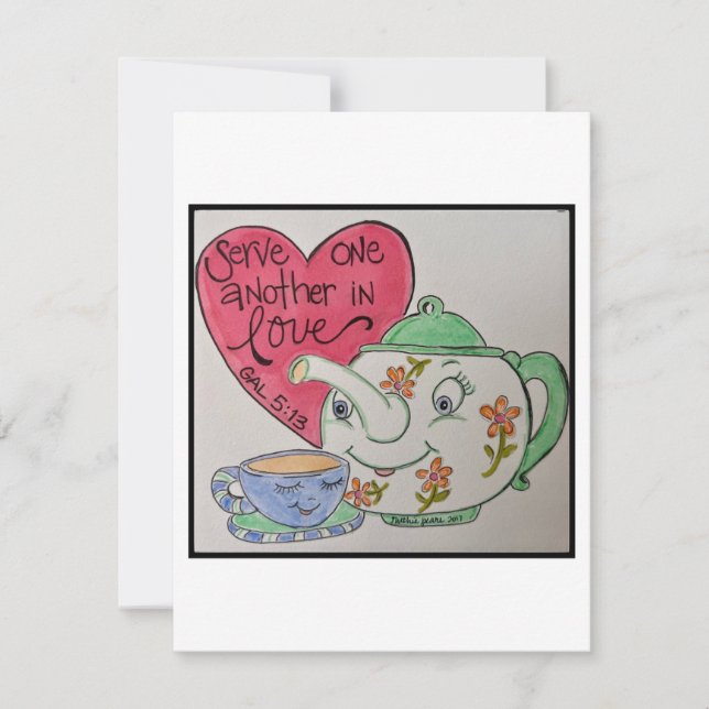 Cartão De Notas Placa de Namorados retrô (Frente)