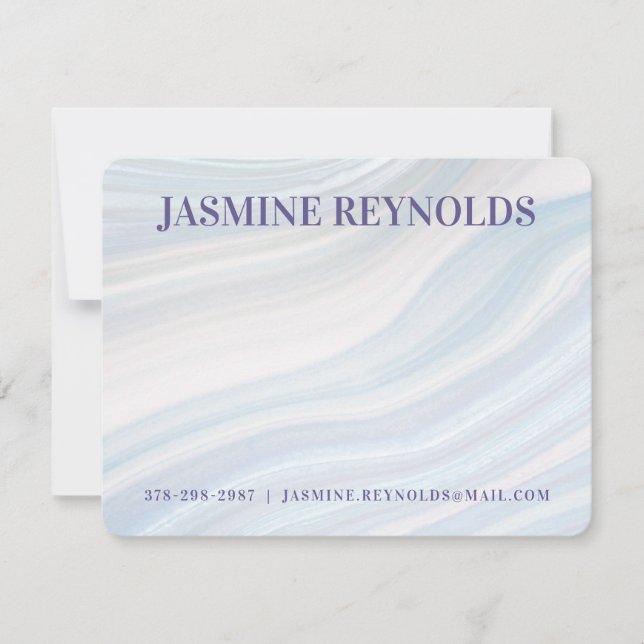 Cartão De Notas Placa de Nota de Geodo Marble legal (Frente)