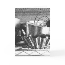 Placa de Nota de Vazio em Rack do Criador