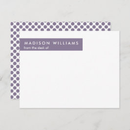 Cartão De Notas Placa de Nota Moderna de Tendência de Na moda de P