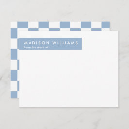 Cartão De Notas Placa de Nota Moderna de Tendência Na moda quadrad