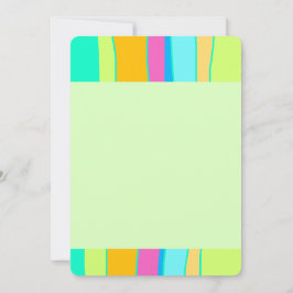 Cartão De Notas Placa de Nota Plana com Bordas Estriadas legal