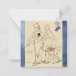 Cartão De Notas Placa de Nota Plana de 2,5" x 2,5"