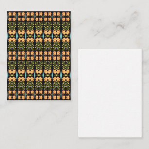 Cartão De Notas Placa de Nota Plana NOCTURNE 3.5x2.5 / Vertical