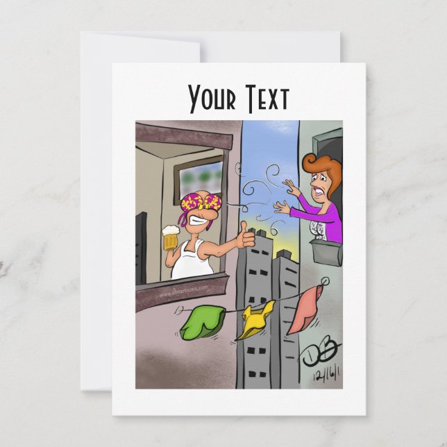 Cartão De Notas Placa de Nota Simples Oops (Frente)