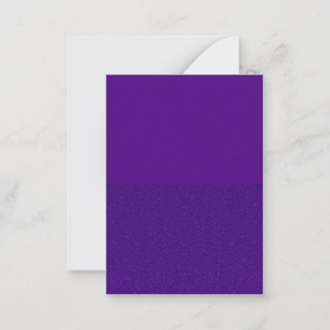 Cartão De Notas Placa de Nota Simples Personalizada - Parte Superi (Frente)