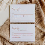 Cartão De Notas Placa de resposta RSVP minimalista simples<br><div class="desc">Crie sua própria placa de RSVP personalizada minimalista personalizada e moderna. Basta inserir sua data rsvp. Para fazer alterações avançadas,  selecione a opção "Clique para personalizar mais" em Personalizar este modelo.</div>