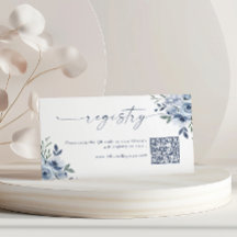 Placa Floral de Registro de Presente de Código QR