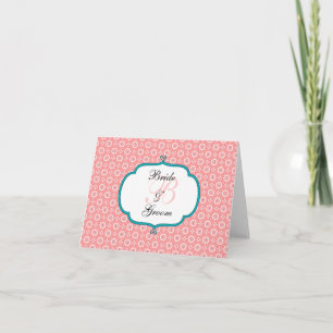 Cartão De Notas Placas de Nota Personalizadas Ponto de Pêssego Mod