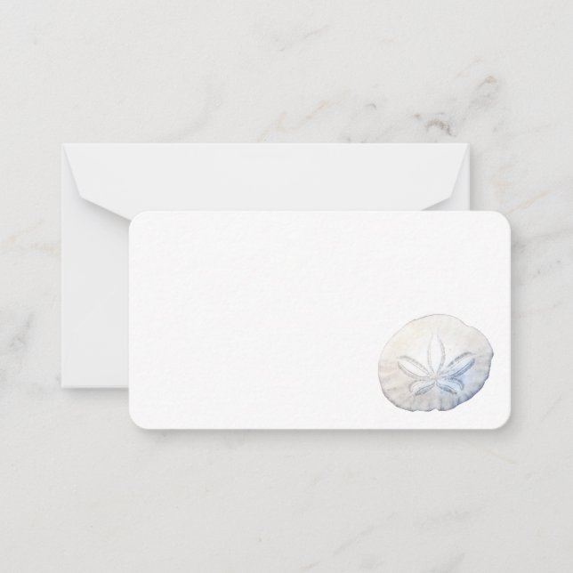 Cartão De Notas Placas de Nota Plana de Foto em Dólar de Areia (Frente)