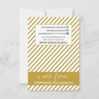 Cartão De Notas Placas personalizadas de lista de estilos TAG (our
