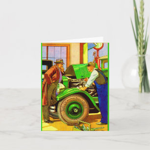 Cartão De Notas Pneus de balões Kelly Springfield e 1924