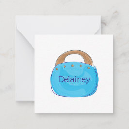 Cartão De Notas Preppy Bermuda Bag Personalizado