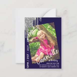 Cartão De Notas PRIMEIRO ANIVERSARIO ORÇAMENTAL One Today FOTO Con