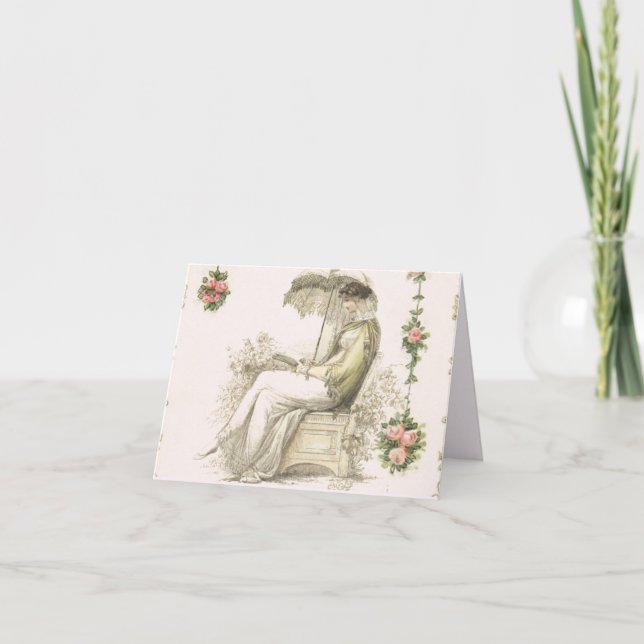 Cartão De Notas "Promenade Dress" (Frente)