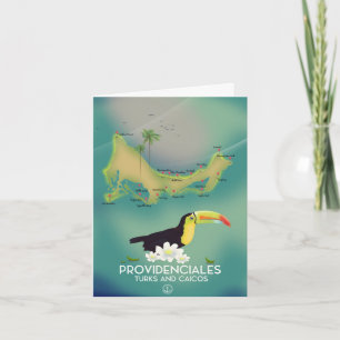 Cartão De Notas Providenciales turks e caicos