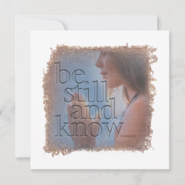 Cartão De Notas PSALM 46:10 - Personalized Notecard