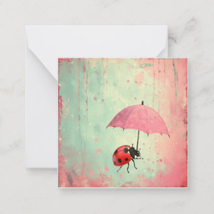 Cartão De Notas Rainbows da Internet postada: Explore Whimsy e Lad