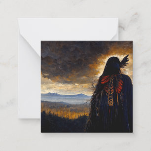 Cartão De Notas Raven