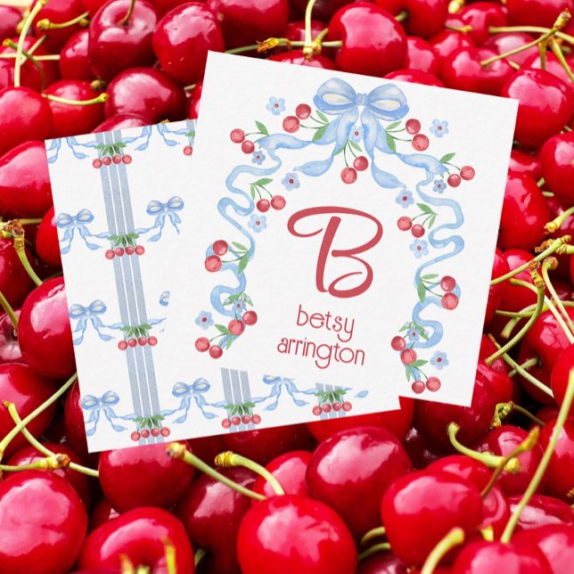 Cartão De Notas Receptáculo de Arcos de Cereja do Grande Milênio (Criador carregado)