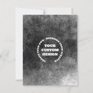 Cartão De Notas Redesign a partir do Arranque - Criar um personali